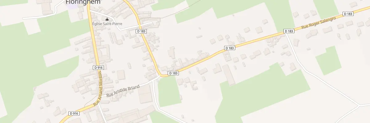 Plan du 49 Rue Roger Salengro à Floringhem