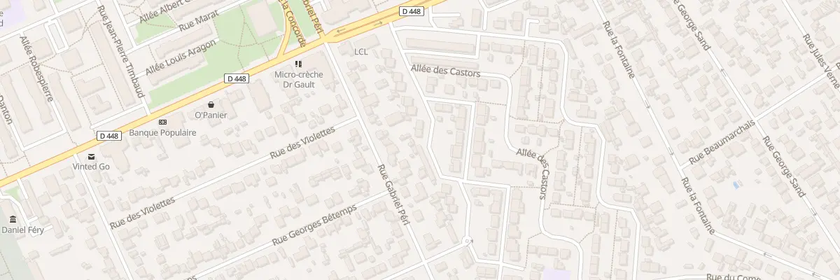 Plan du 16 Rue du Docteur Charolais à Vigneux-sur-Seine
