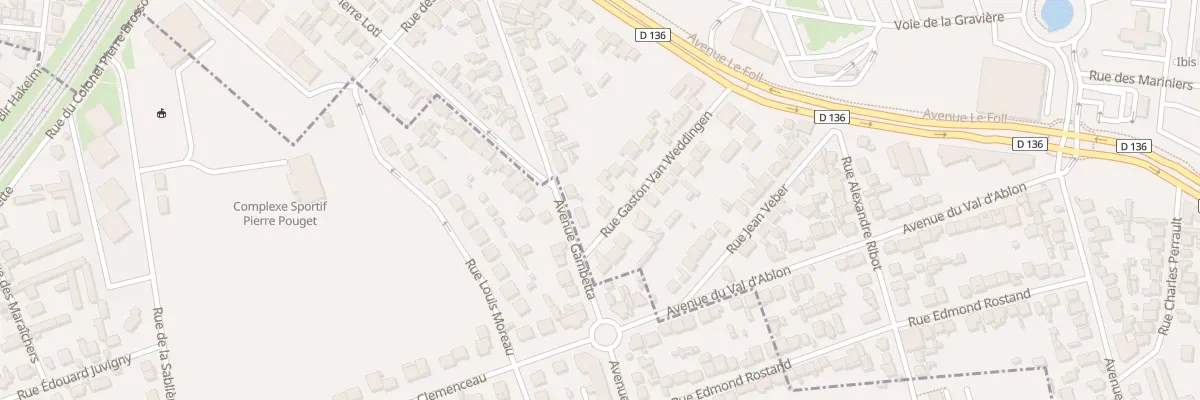 Plan du 3 Rue Gaston Van Weddingen à Villeneuve-le-Roi