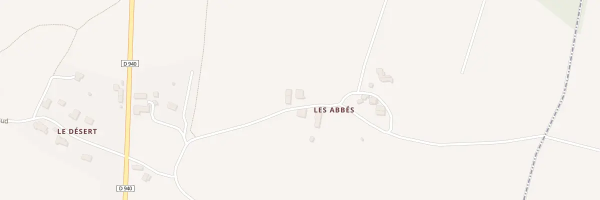 Plan du 198 Les Abbés à Saint-Palais