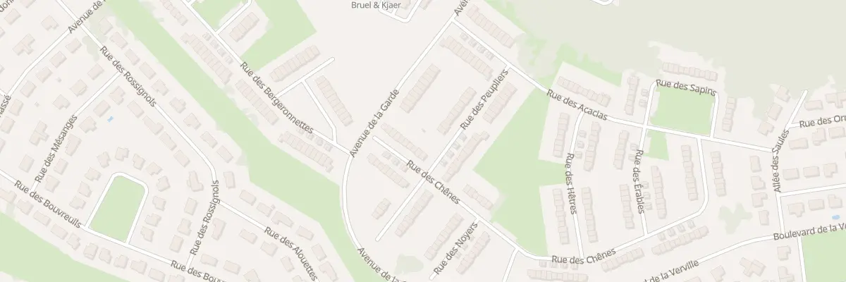Plan du 38 Rue des Chénes à Mennecy