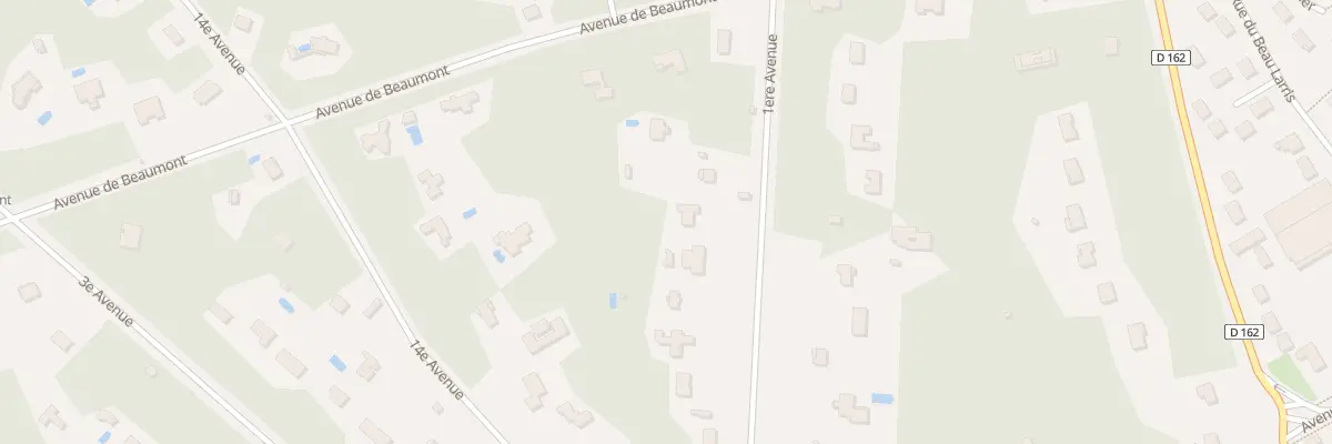 Plan du 63 Av 1ere Avenue à Lamorlaye