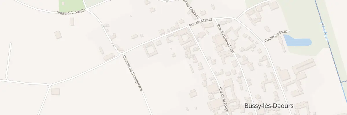 Plan du 23 Rue de la Forge à Bussy-lès-Daours