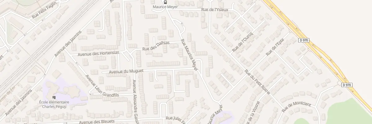 Plan du 69 Rue Maurice Meyer à Gonesse