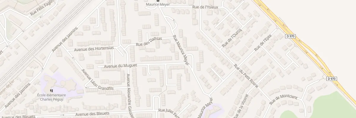 Plan du 71 Rue Maurice Meyer à Gonesse