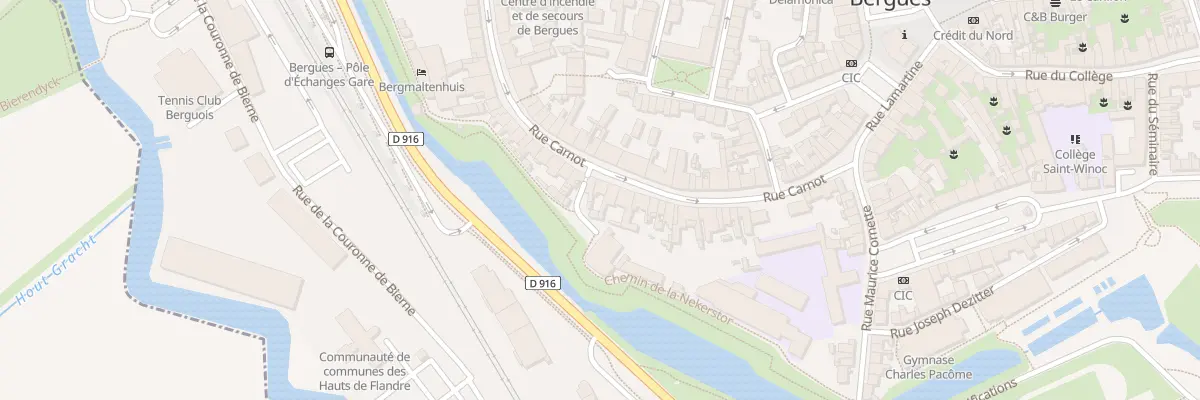 Plan du 47 Rue Carnot à Bergues