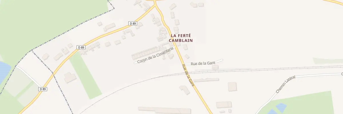 Plan du 39 Rue de la Gare à Camblain-Châtelain
