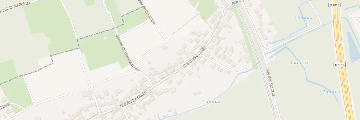 Plan du 45T Rue André Oudin à Breuil-le-Vert