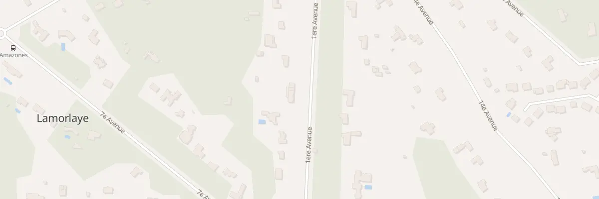 Plan du 25 Av 1ere Avenue à Lamorlaye