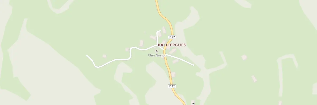 Plan du 5331 Balliergues à Anglards-de-Salers