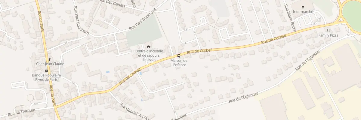 Plan du 50 Rue de Corbeil à Lisses