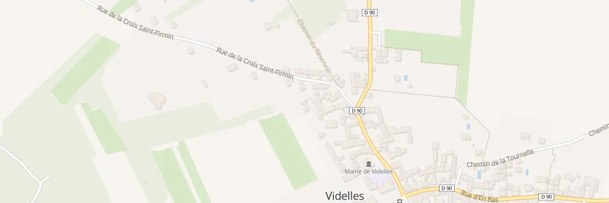 Plan du 7 Rue de la Croix St Firmin à Videlles