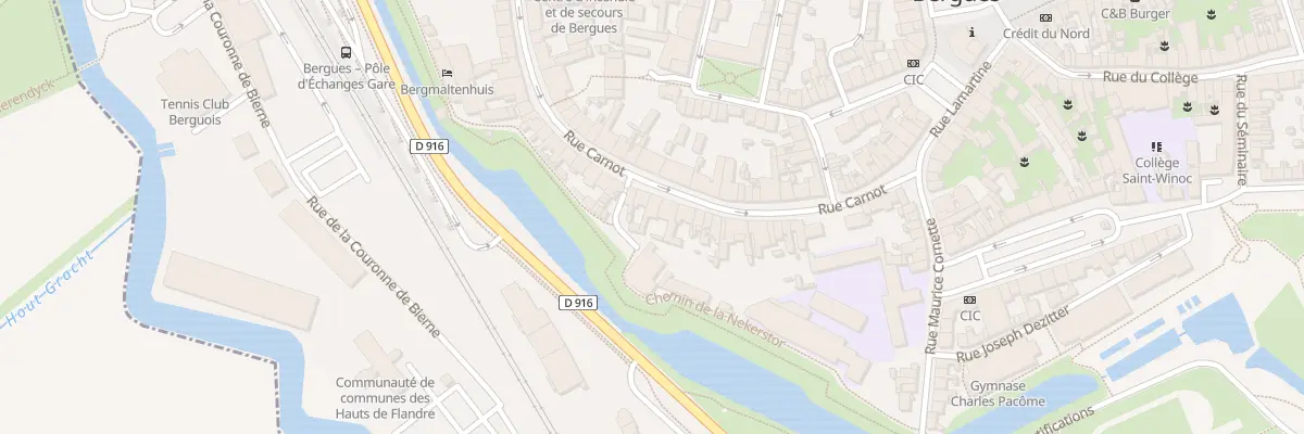 Plan du 49 Rue Carnot à Bergues
