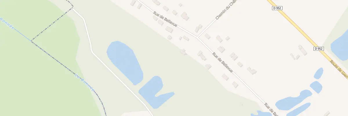 Plan du 5532 Rue de Bellevue aux Bordes