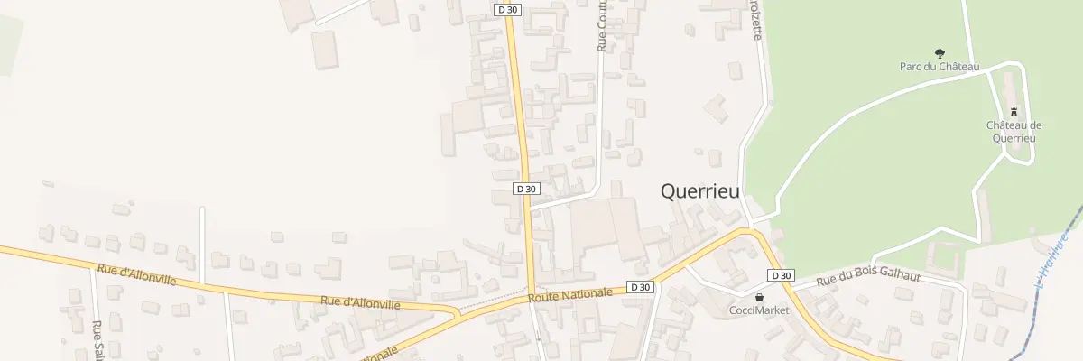Plan du 4 Rue de la Cavée à Querrieu