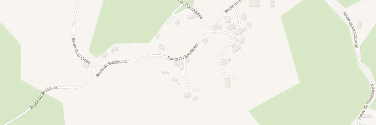 Plan du 5127 Bosdeveix à Margerides
