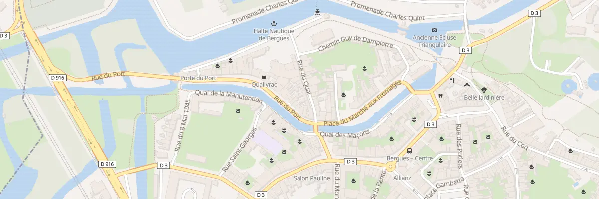 Plan du 14 Rue du Port à Bergues