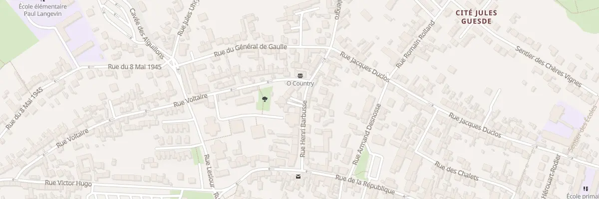 Plan du 17B Rue Henri Barbusse à Montataire