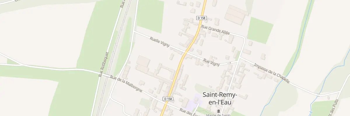 Plan du 22 Rue de l’Église à Saint-Remy-en-l’Eau