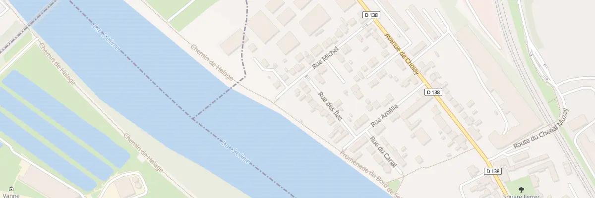 Plan du 21 Rue des Iles à Villeneuve-Saint-Georges