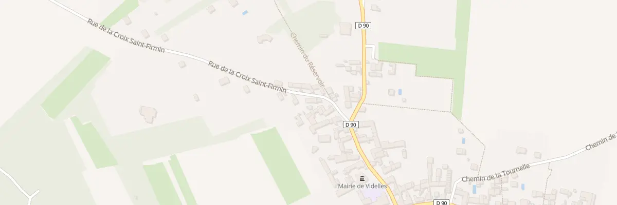 Plan du 9 Rue de la Croix St Firmin à Videlles
