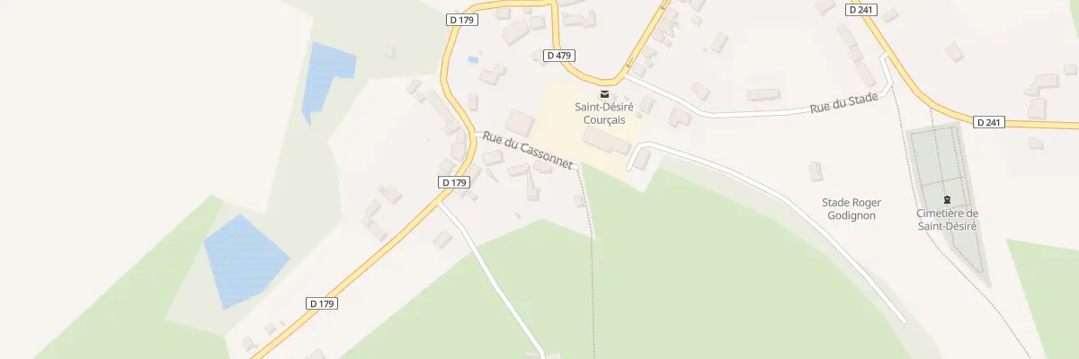 Plan du 3 Rue du Cassonnet à Saint-Désiré