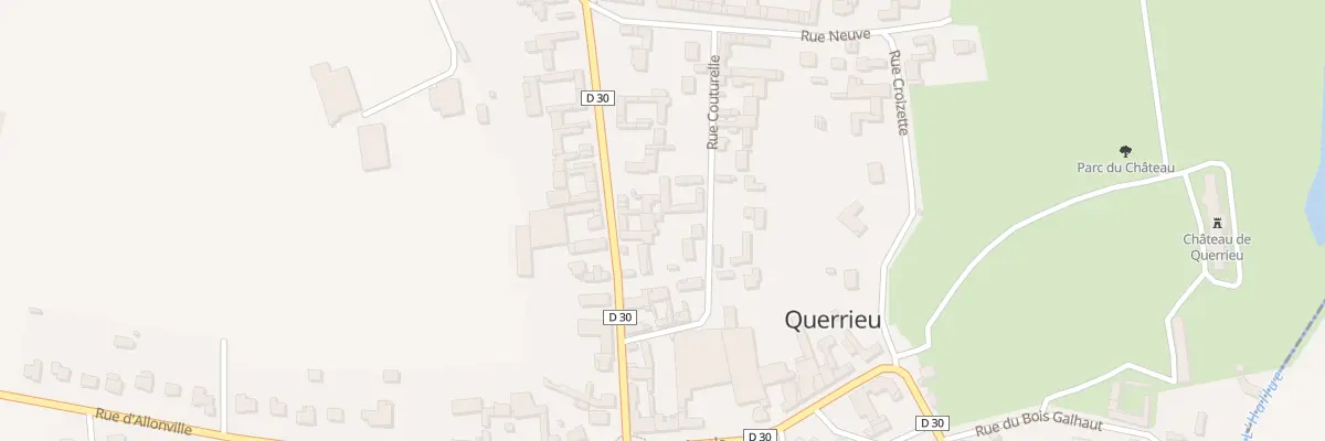 Plan du 10 Rue de la Cavée à Querrieu