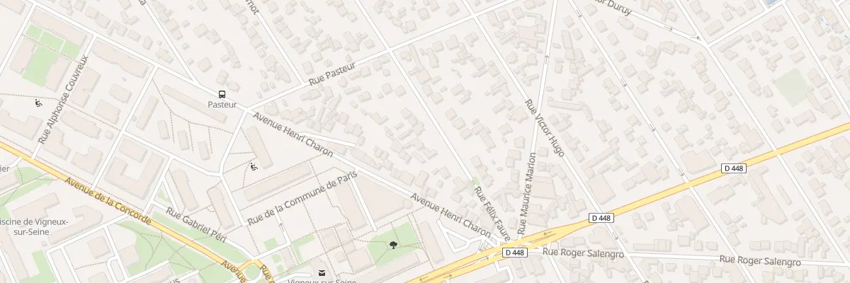Plan du 58 Rue Felix Faure à Vigneux-sur-Seine