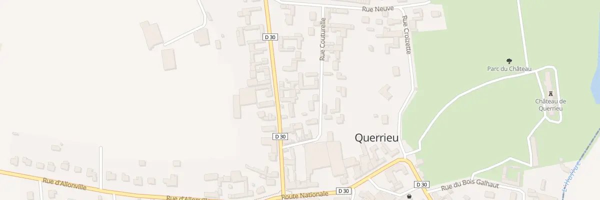 Plan du 8 Rue de la Cavée à Querrieu