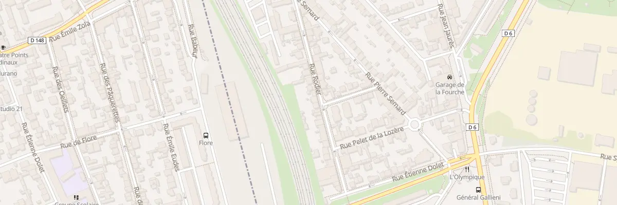 Plan du 26 Rue Rodier à Maisons-Alfort