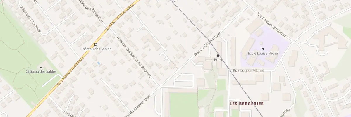 Plan du 93 Rue du Chemin Vert à Draveil