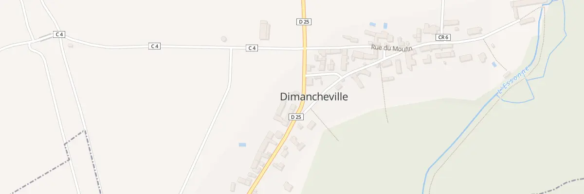 Plan du 35 Rue de la Republique à Dimancheville