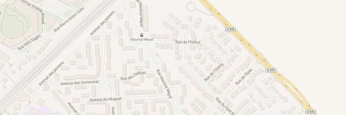 Plan du 27 Rue du Petit Rosne à Gonesse