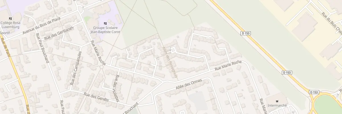 Plan du 17 Rue des Vanneaux à Lisses
