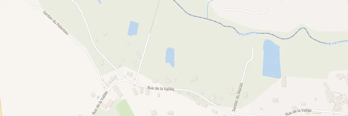 Plan du 28 Rue de la Vallée à Augerville-la-Rivière