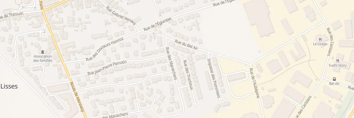 Plan du 1 Rue des Trucheux à Lisses