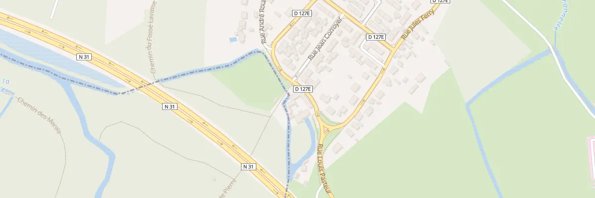 Plan du 28 Rue Pasteur à Fitz-James