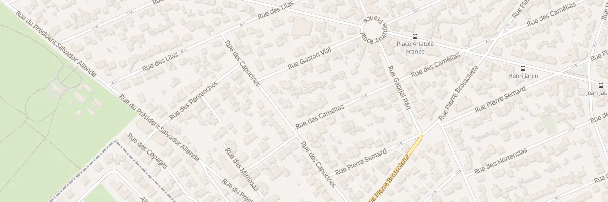 Plan du 1 Rue des Camélias à Vigneux-sur-Seine