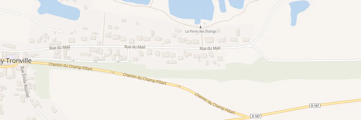 Plan du 28 Rue du Mail à Blangy-Tronville
