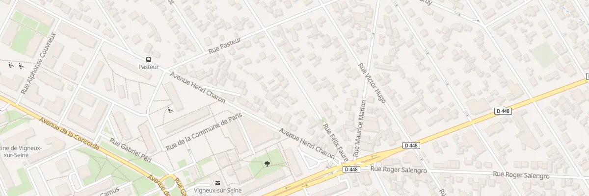 Plan du 60 Rue Felix Faure à Vigneux-sur-Seine