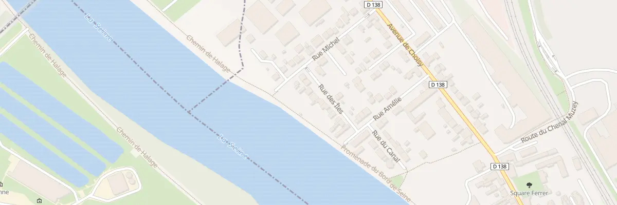 Plan du 15 Rue des Iles à Villeneuve-Saint-Georges