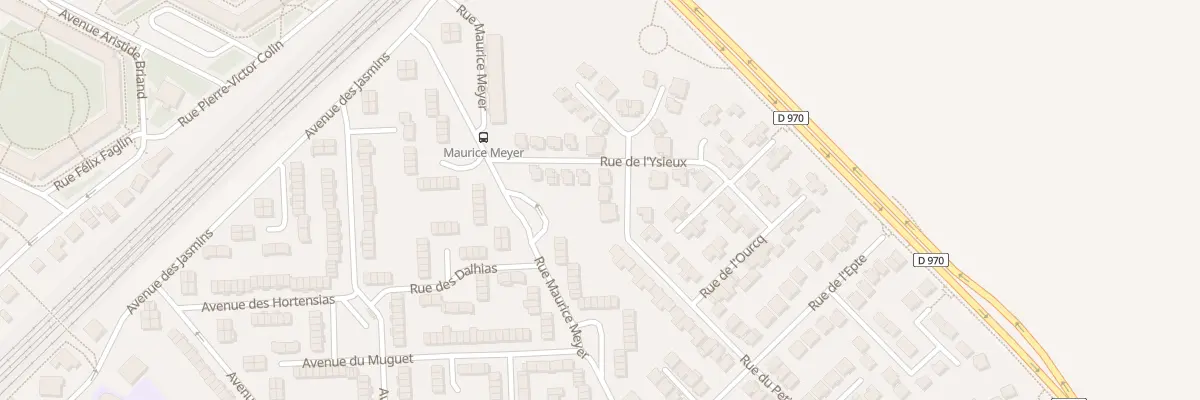 Plan du 29 Rue du Petit Rosne à Gonesse