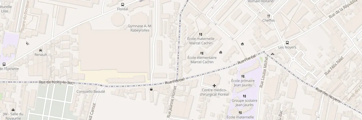 Plan du 129 Rue Saint - Germain à Romainville