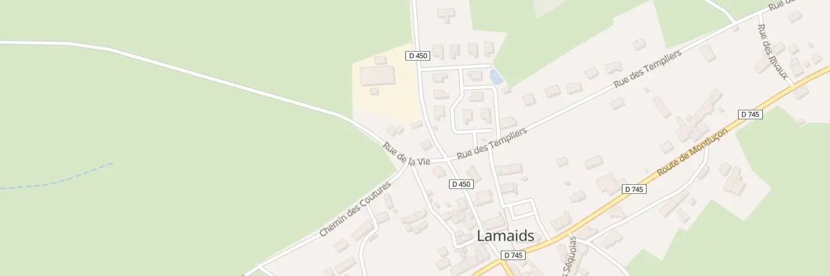 Plan du 7 Rue des Commanderies à Lamaids