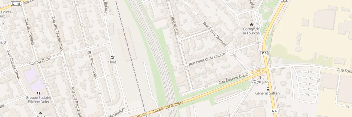 Plan du 40B Rue Rodier à Maisons-Alfort