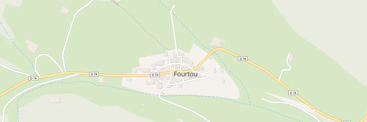 Plan du 14 Le Village à Fourtou