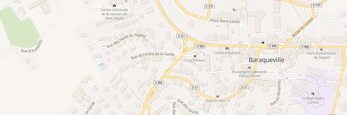 Plan du 11 Rue de l’Arbre de Lagarde à Baraqueville