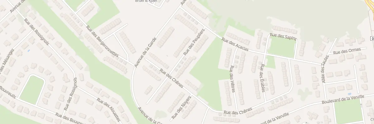 Plan du 21 Rue des Peupliers à Mennecy