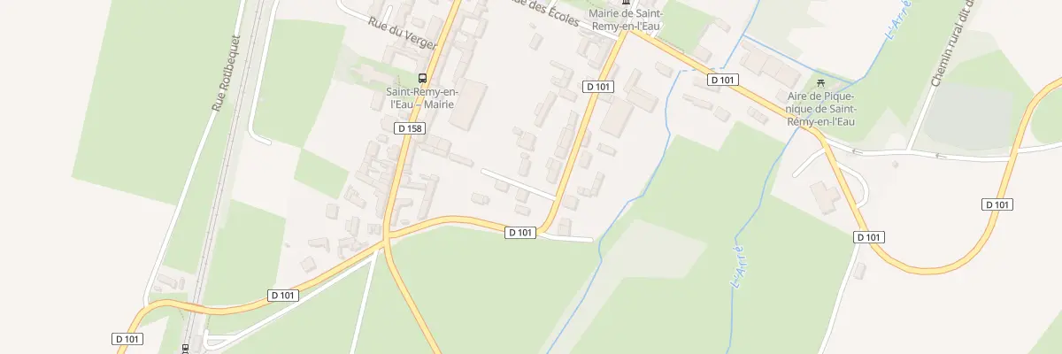 Plan du 42 Rue de la Mairie à Saint-Remy-en-l’Eau
