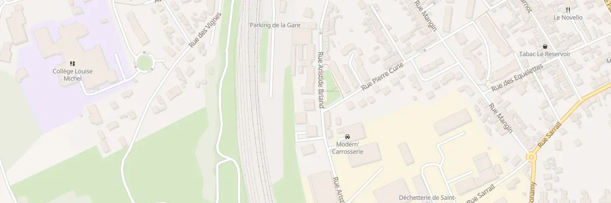 Plan du 20 Rue Aristide Briand à Saint-Just-en-Chaussée